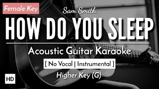 How Do You Sleep [Karaoke Acoustic] - Sam Smith (HQ Audio)