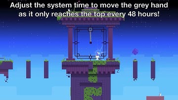 Fez - Clock Tower Puzzle (Anti Cubes)