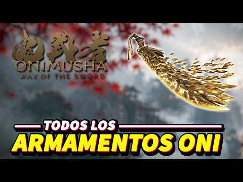 Onimusha Way of the Sword Todos los ARMAMENTOS ONI (Ubicación de todas las armas)