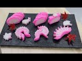 簡単かまぼこ飾り切り 【おせち、正月、お祝いなどに】 動画見ながやってみよう! 1