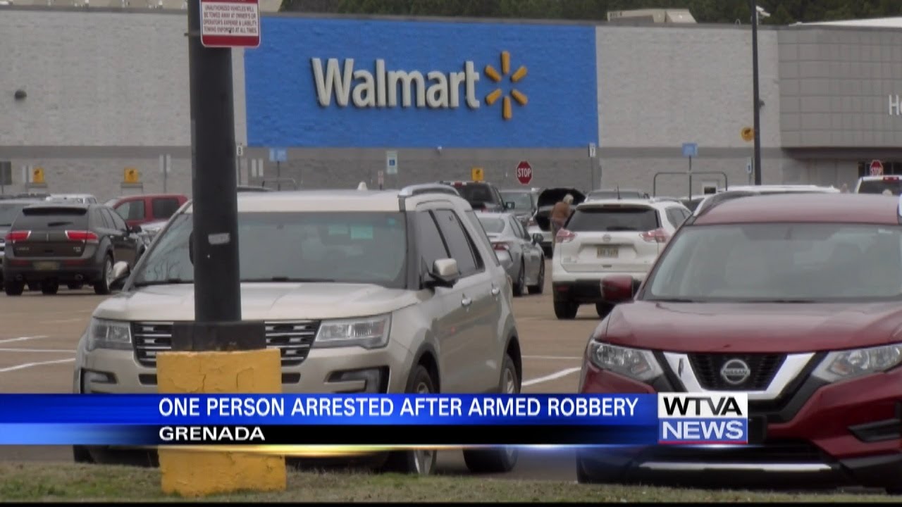 One person in custody for bank robbery attempt at Walmart store in ...