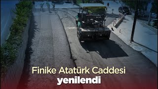 GÜN SONU | Finike Atatürk Caddesi yenilendi | 06.10.2023