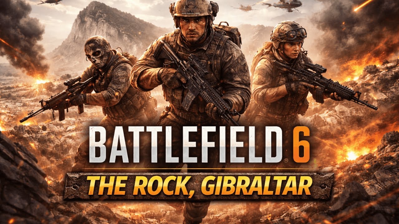The Rock Gibraltar | BATTLEFIELD 6 Gameplay | Walkthrough [ 4K 60 FPS UHD ]
