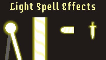 Low Fantasy Light Spells - Pixel Art Asset Pack