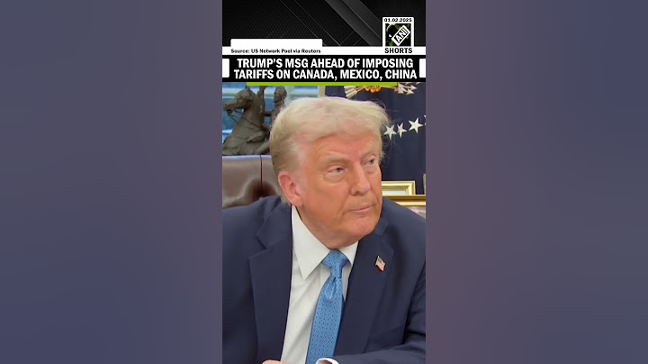 US President Trump denies considering any negotiation attempt by Canada, Mexico, China over tariffs