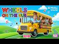 Wheels on the Bus with Moku | Nursery Rhymes &amp; Kids Songs | Sing Along for Toddlers