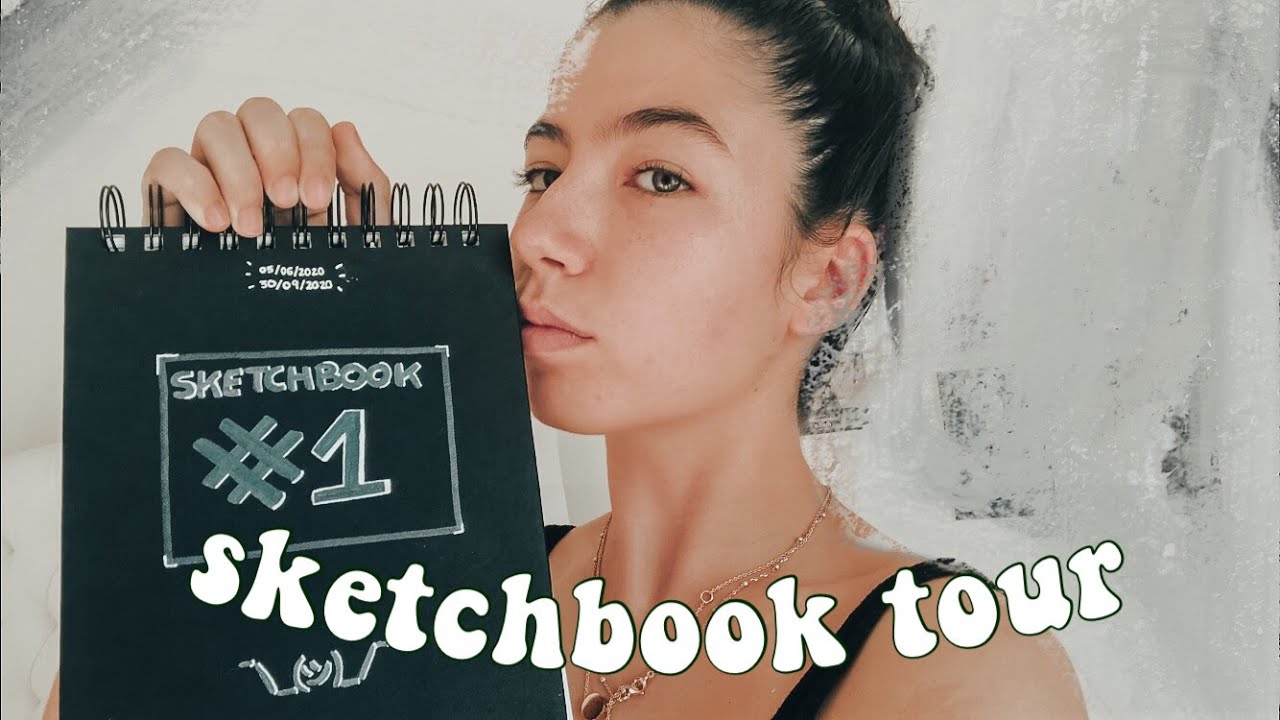 sketchbook tour 1 anime and illustrations (2020) YouTube