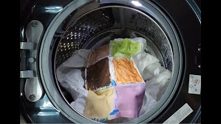 Samsung BESPOKE Washer 'STAIN TEST' with Toughest Dried Stains