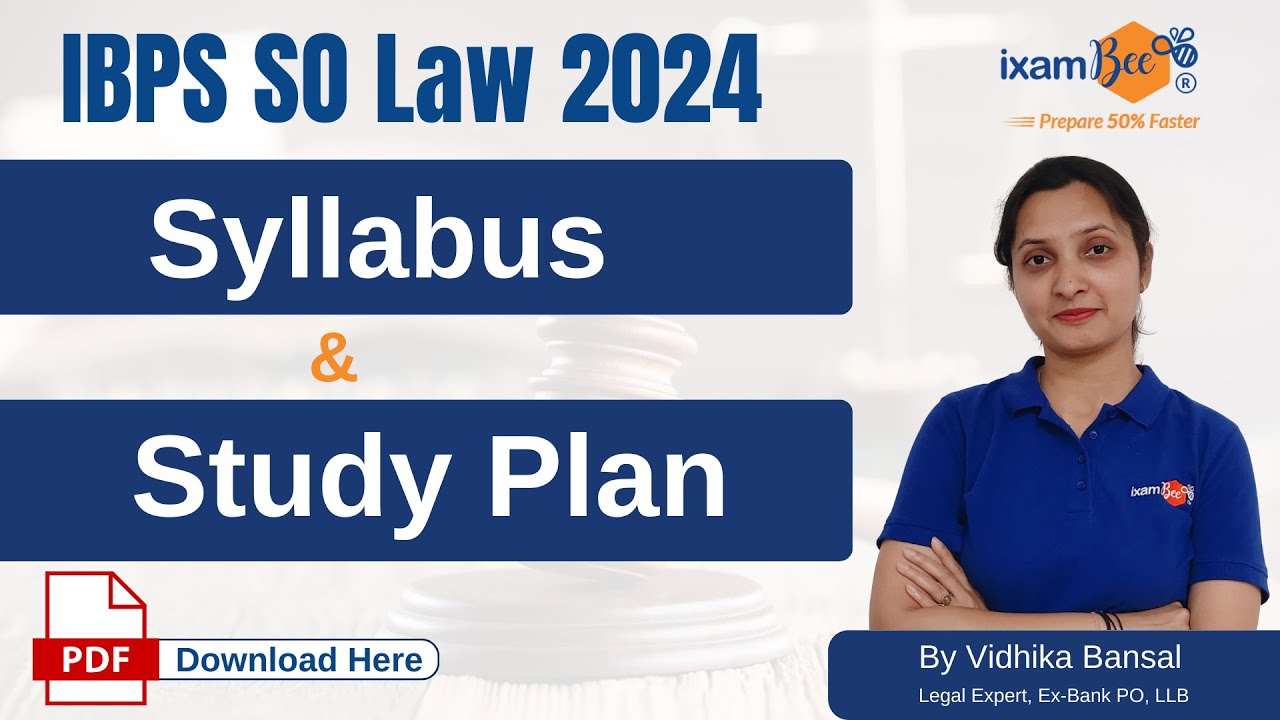 IBPS SO Law 2024 Syllabus And Study Plan By Vidhika Mam YouTube ibps-po-latest-salary-slip-2024-ibps-po-new-joinee-salary-perks