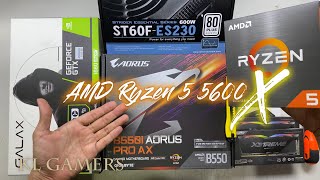 AMD Ryzen 5 5600X GIGABYTE B550I AORUS PRO AX GTX 1660 SUPER MasterBox NR200 Build Benchmark