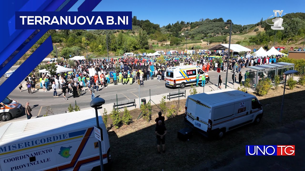 Stamattina a Terranuova B.ni i funerali di Giulia Santoni e Gianni Trappolini.
