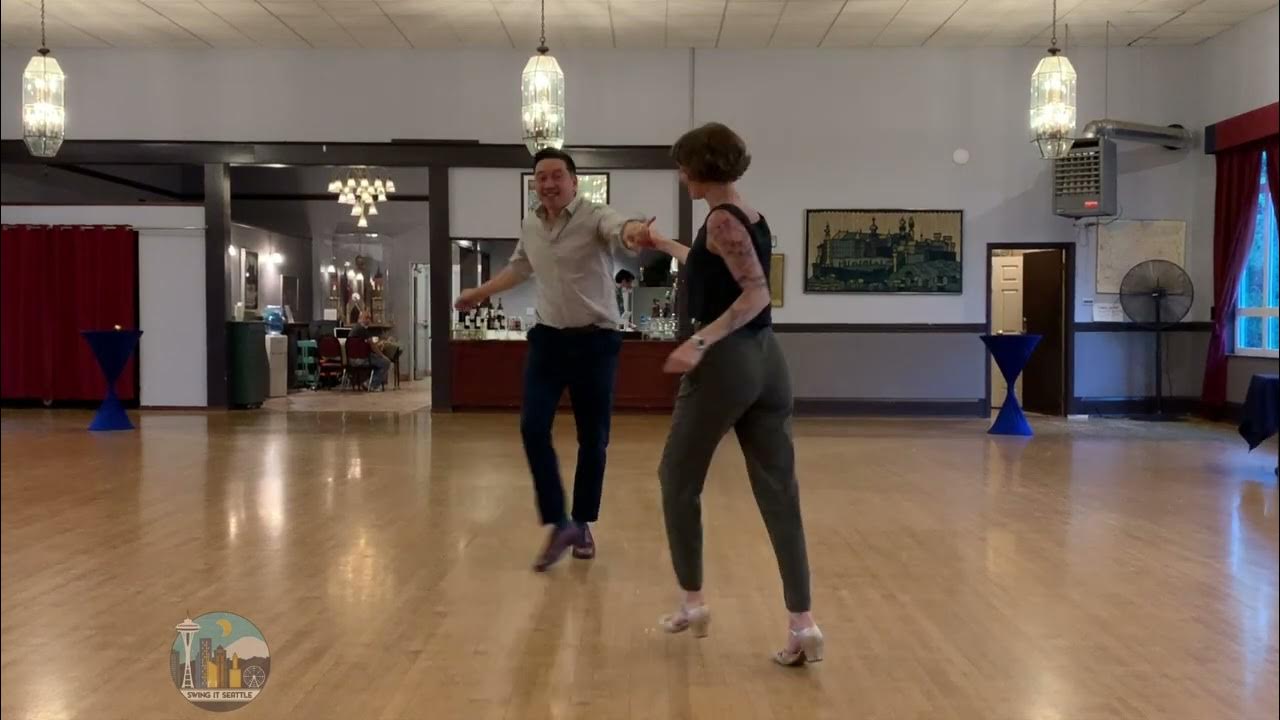 Swing It Seattle Lindy Hop demo Katie & Mark Kihara YouTube