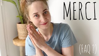 ASMR : MERCI 💚 (FAQ ?)