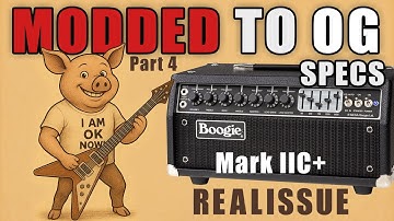 Mesa/Boogie Mark IIC+ Reissue - MODDED TO ORIGINAL SPECS