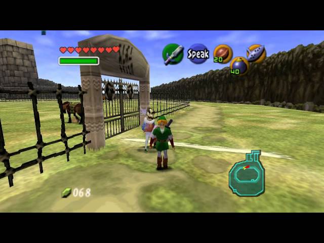 The Legend of Zelda Ocarina of Time [N64] - ATÉ ZERAR - GAMEPLAY #1 