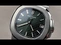 Patek Philippe Nautilus 5711 Olive Green Dial 5711/1A-014 Patek Philippe Watch Review