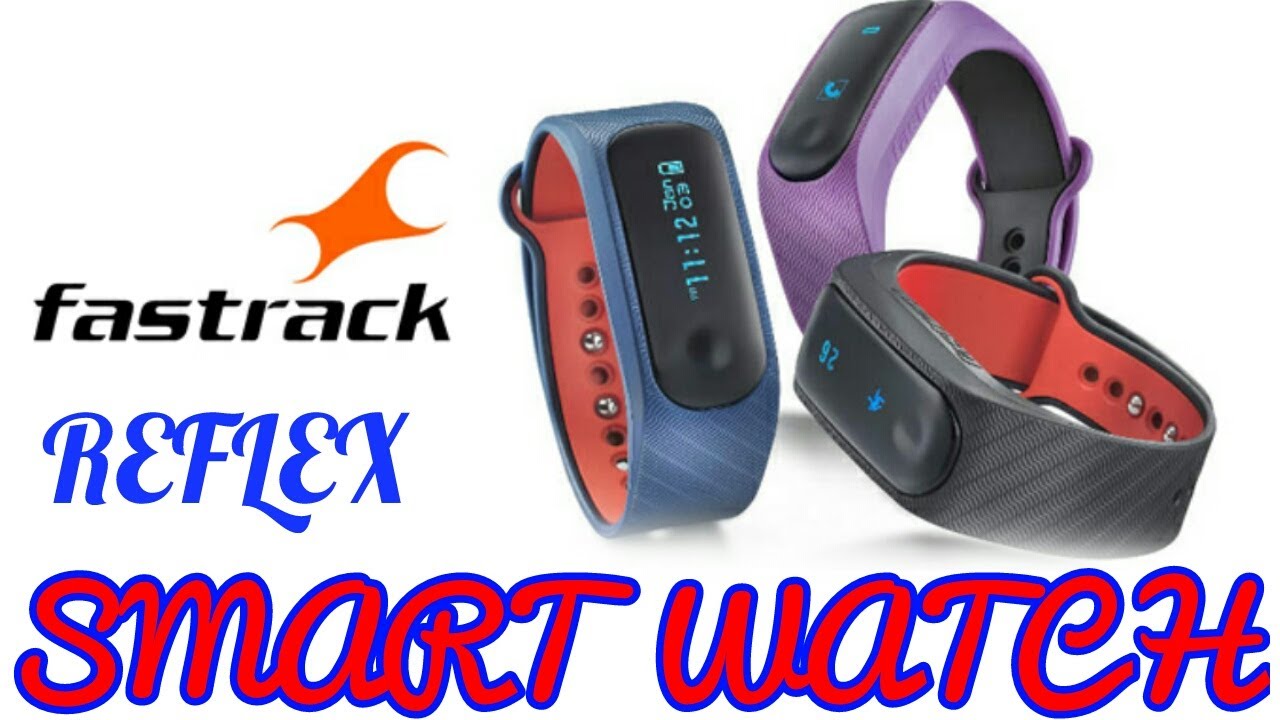 fastrack swd90059pp01 reflex unisex smart band watch