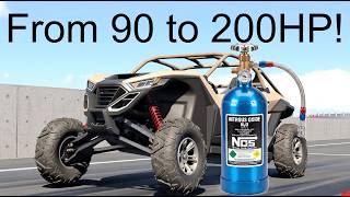 Now Much Nitrous Can A 0.9L Engine Take? BeamNG