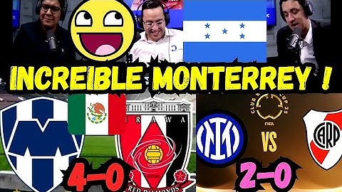 HONDUREÑOS ALUCINAN X MONTERREY ! INCREIBLE QUE UN MEXICANO HAYA ELIMINADO A UN ARGENTINO COMO RIVER