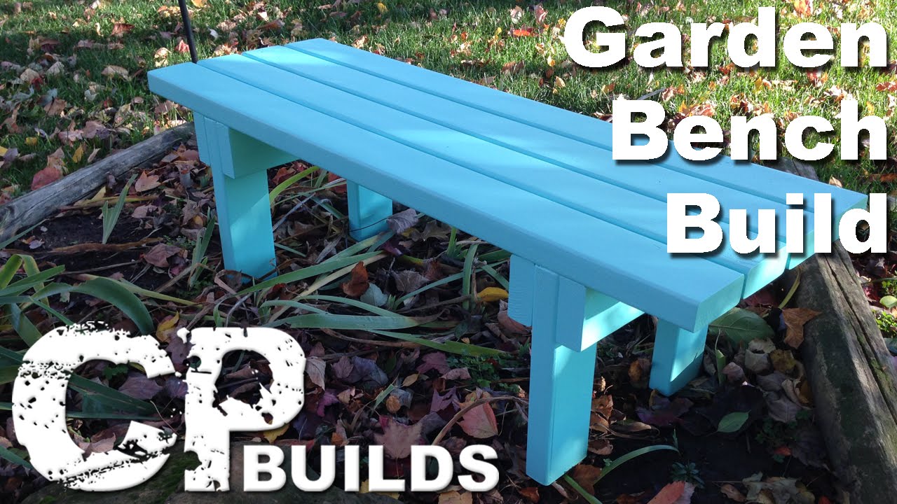 DIY Garden Bench : 2x4 Project // Woodworking How-To (CP ...