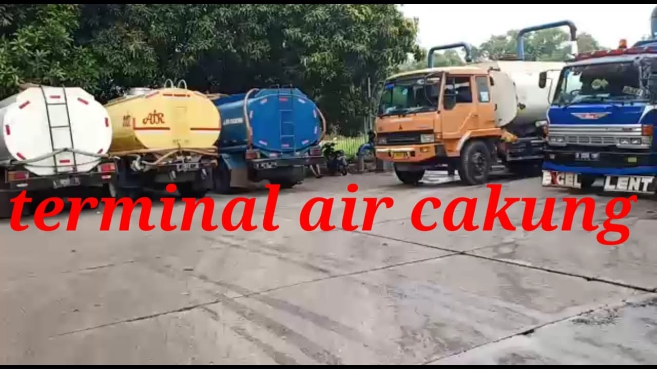 Terminal air cakung pengisian air mobil tangki YouTube Terminal air cakung pengisian air mobil tangki YouTube