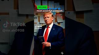 U.S. Passport is So Weak,Brazil Requires a Visa Now #trump #passport #freedom #uscitizenship #travel