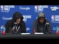 “We're Always Ready To Go." | Terrence Shannon Jr. and Naz Reid WCF Game 3 Postgame Sound | 05.24.25