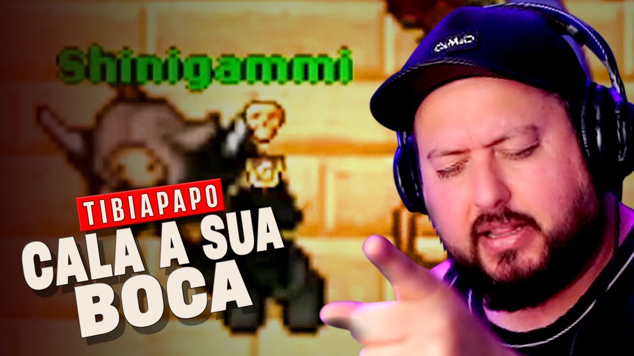 CATEROIDE REAGE: O EXPOSED REVOLTANTE de LIDER da GUILD DOMINANTE || @Tibia Papo