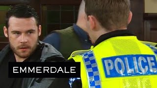 Emmerdale - Aaron Gets Arrested