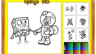 Spongebob Squarepants Coloring Pages Online