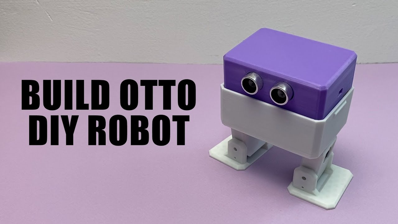 Build an Otto DIY Robot with Maker Pi RP2040 and Arduino IDE #robotics #stem #diy