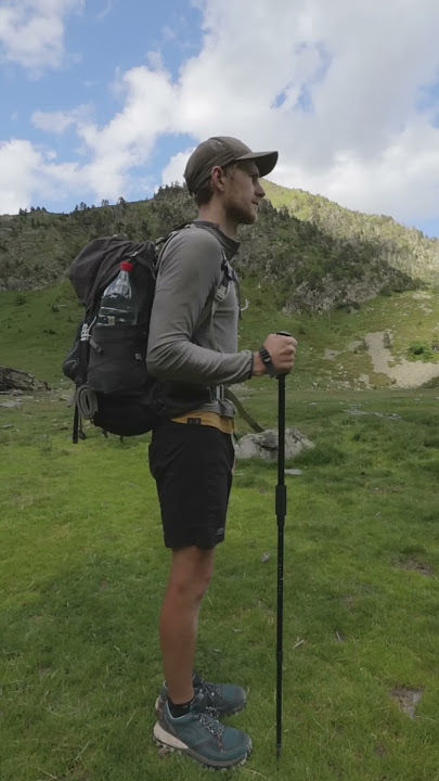 Stop using trekking poles wrong! #shorts #hiking #trekking #trekkingpoles
