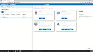 install and configure Hyper-v server core 2019  and Windows Admin Center Part-1