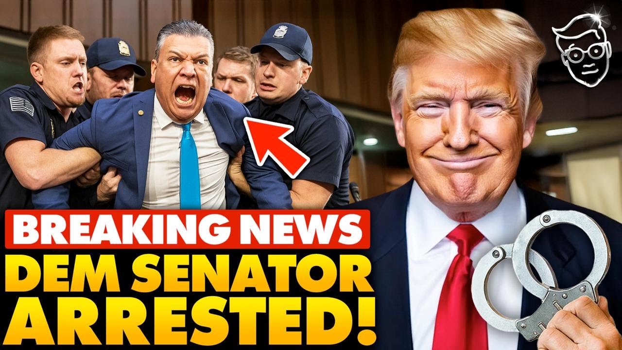 YIKES: Democrat Senator Handcuffed, Arrested By FBI LIVE on Fox News After CHARGING At Kristi Noem
