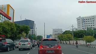 Cloudy Afternoon Drive Semarang Downtown | Central Java | The Atlas City | Indonesia Tour