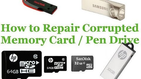 How to Repair Damaged/Corrupted/Write Protected Memory Card/Pen Drive, 2017