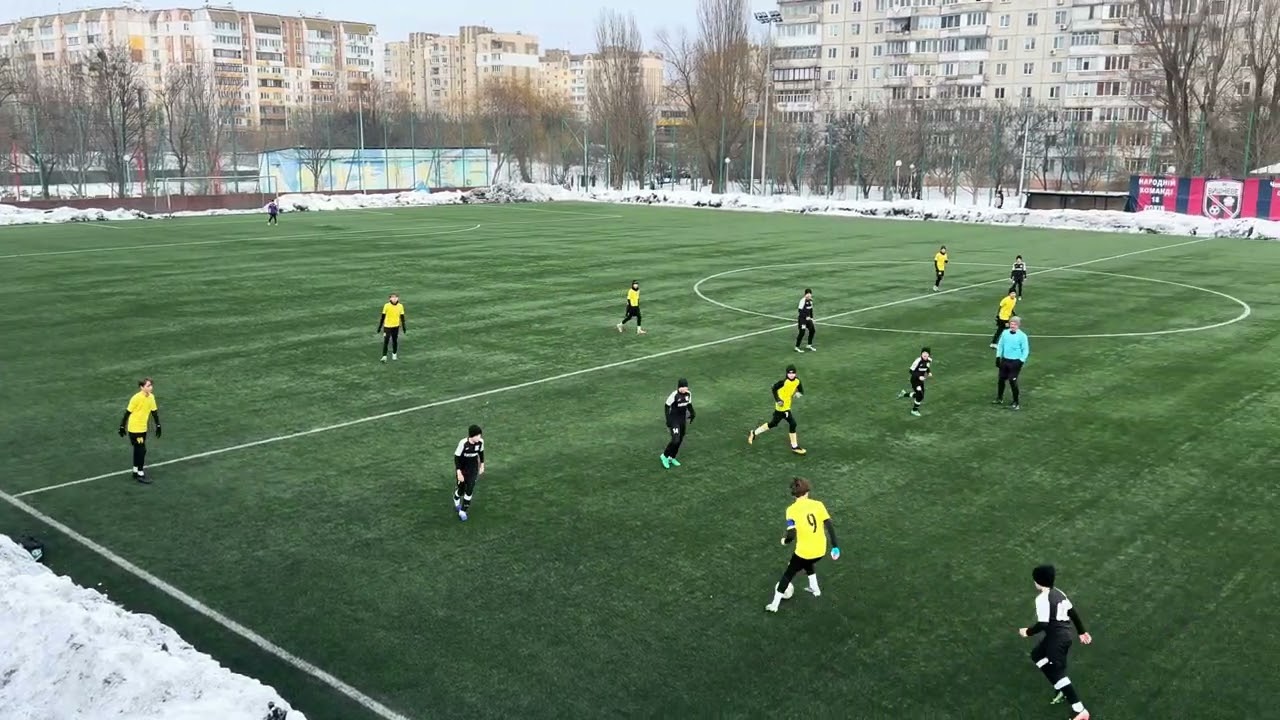 Зимова першість БРАФ U-12 Колос Ковалівка (Глеваха) - Гостинний Двір 22.02.2026 1-й тайм