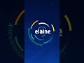 ESA ELAINE mission - logo animated 9:16 – 2020 ESA - European Space Agency.