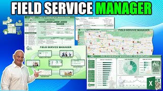 How To Create A Field Service Manager In Excel [Free Download Available] screenshot 5