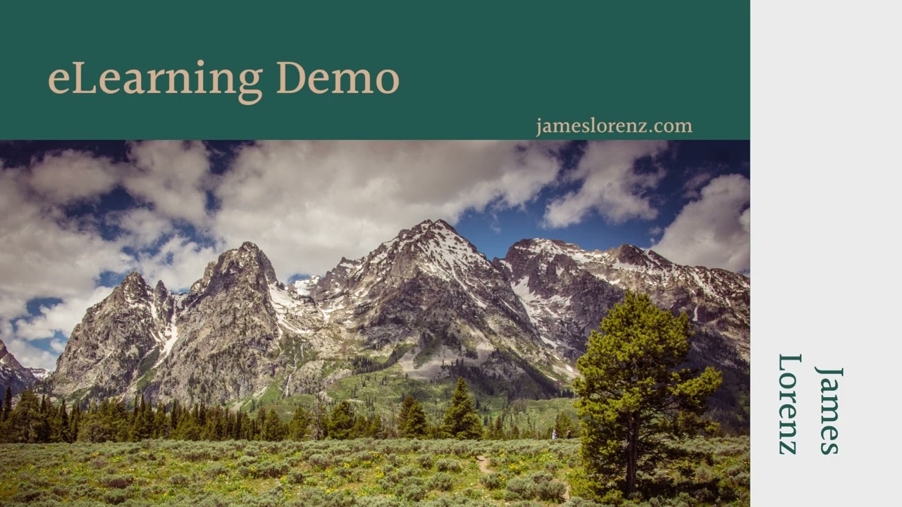 James Lorenz - eLearning Voice Over Demo