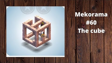 mekorama - the cube - level 60 - walkthrough gameplay
