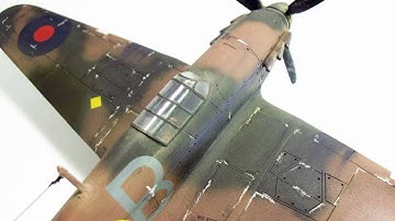 Airfix Hawker Hurricane Mk I 1/48 - Build Log Part 3