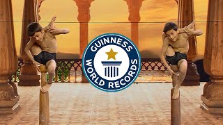 Super-flexible kids break record with Ancient Indian sport! | Guinness World Records