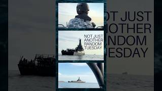 The crew of RSS Fortitude at sea #DefendingOurEveryday #Frontline247
