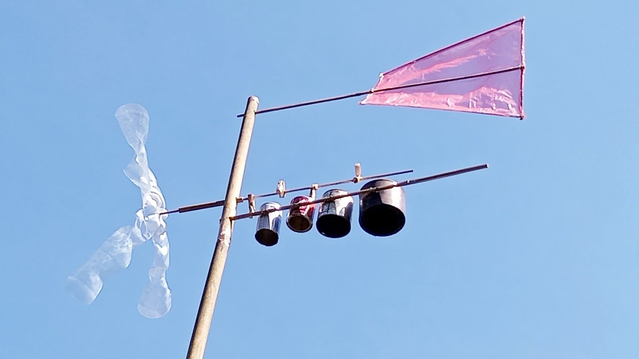 Cara Mudah Membuat Kincir Angin Sederhana Dari Barang Bekas.