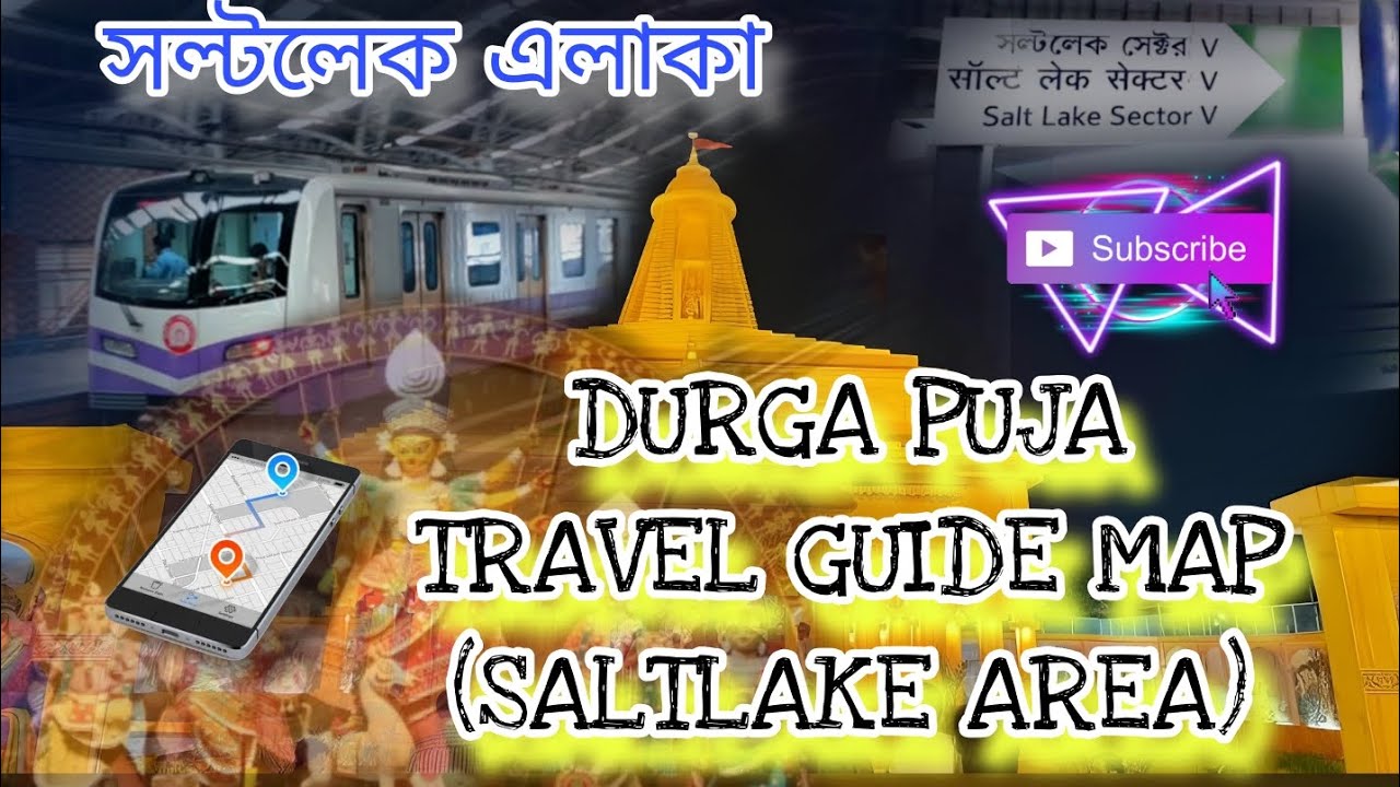 SALTLAKE DURGA PUJA TRAVEL GUIDE MAP | DURGA PUJA 2024 | DivinedarknessYT