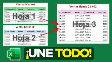 📄Combina Datos de Varias Hojas con TRIMRANGE (¡Nuevo Truco!)