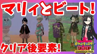 ポケモンソードシールド マリィとビート発見 毎日各ジムリーダーに会える 鎧の孤島クリア後要素が楽しい エキスパンションパス第1弾 Youtube