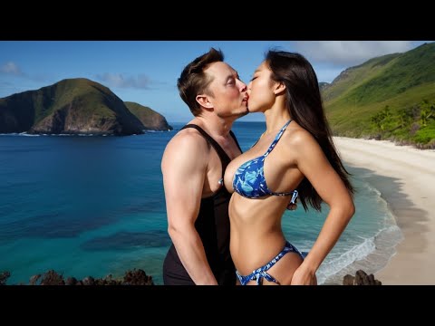 Elon Musk CAUGHT Kissing Mystery Girl in a Bikini! (MUST SEE)😍