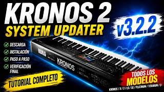 Cómo Actualizar Korg Kronos a OS 3.2.2 (Tutorial Paso a Paso)